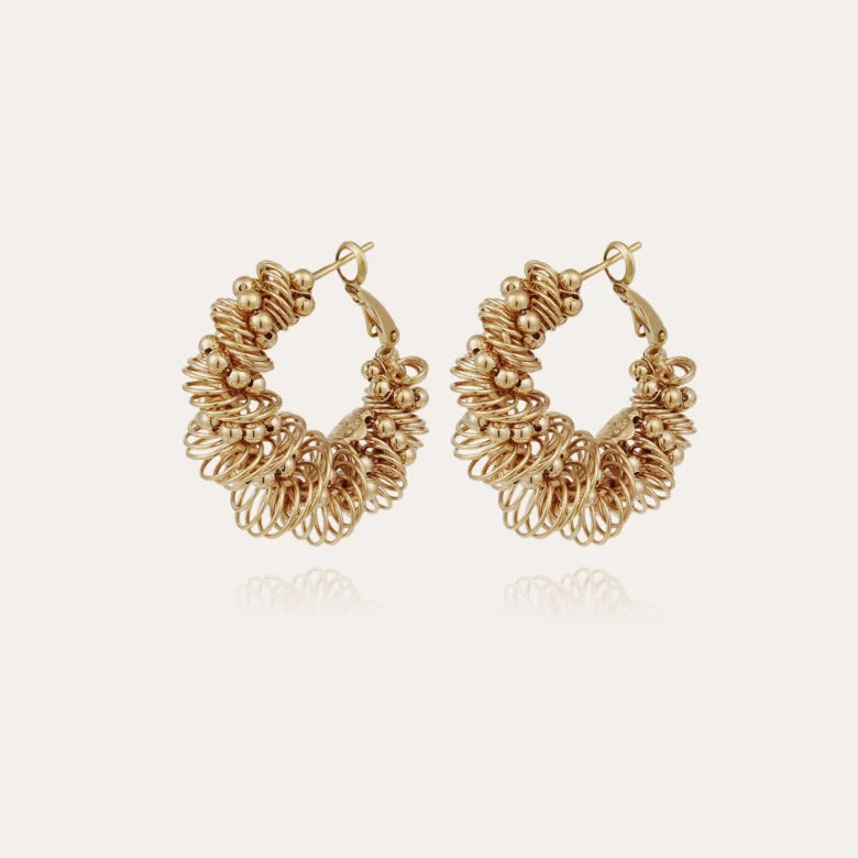 Boucles d’oreilles Tourbillon GM Gas Bijoux