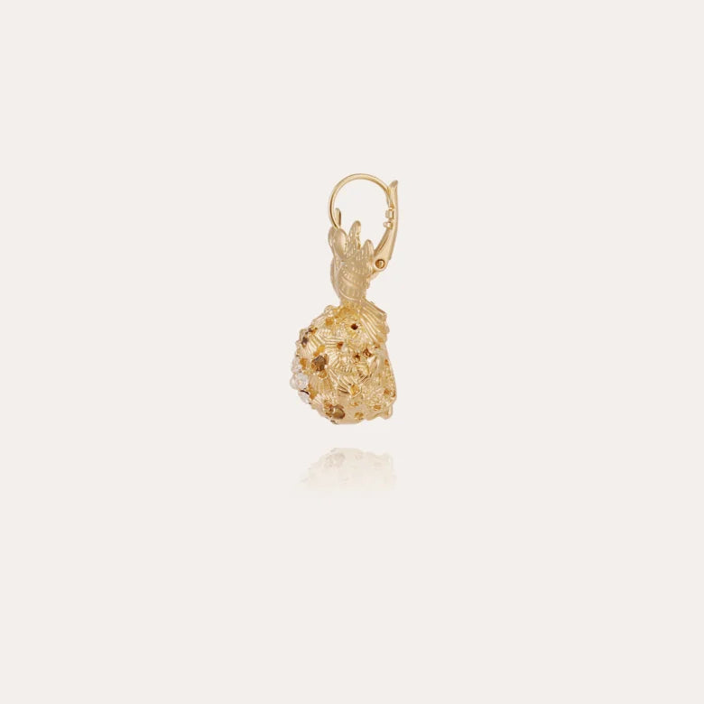 Boucles d'oreilles Gas Oaxaca Boule dorées