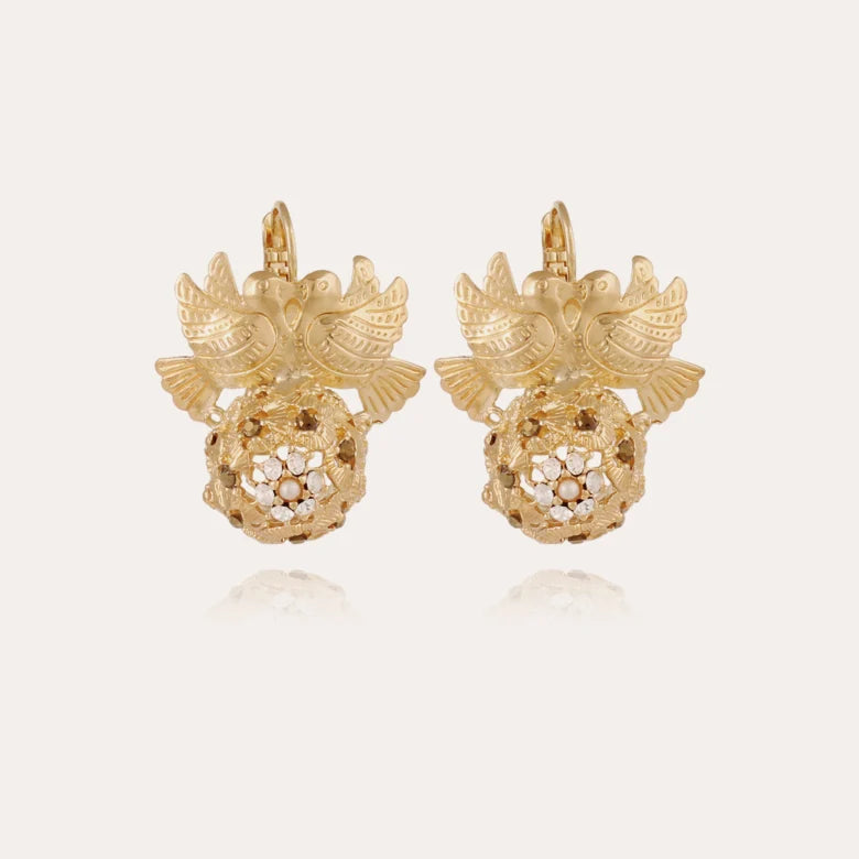 Boucles d'oreilles Gas Oaxaca Boule dorées